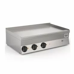 Gastro-inox GI 650 HP Elektrischer Grillplatte Glatt Edelstahl, 100cm 230V-3N50/60Hz