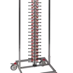 Cookmax Tellerstapelsystem PLATE MATE, Fahrbar, Bis 84 Teller / H=1850 Mm