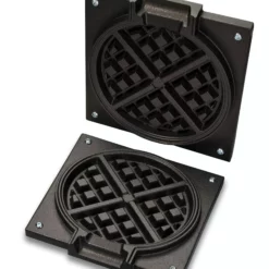 Neumarker WAS Germany - Backplatte Americano Waffel Für Helios Vertikal Backsystem, Ø 18 Cm, Antihaftbesch., Aluminium (345210180)