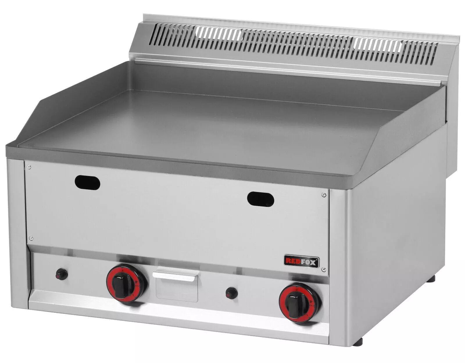 Null Gastro Elektro-Griddleplatte 2 Heizzonen Grillplatte Bratplatte 660x600x290 Mm - Image 5