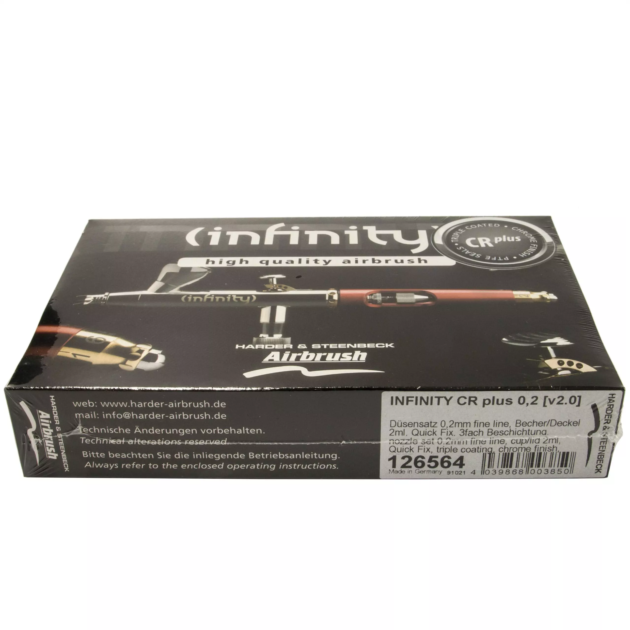 Null Infinity CR Plus 0,20mm Airbrush Pistole Fine Art 126564 - Image 6