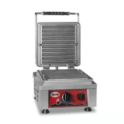 GMG - Waffeleisen Churo - 1x (10 X 21cm X 2 X 1cm / 2cm) - 50° Bis 300°C Feste Backplatte Aus Gusseisen - Fettfangrinne