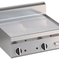 Null KBS Gas Grillplatte Geteilte Heizfläche 595x555mm 2 Heizzonen Tischgerät