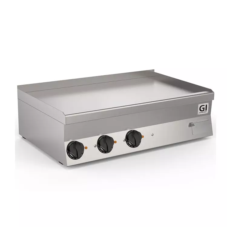 Gastro-inox GI 650 HP Elektrischer Grillplatte Verchromt, 60cm - Image 3