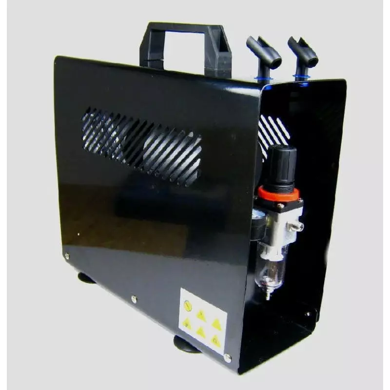 Null Kompressor Airbrush Saturn 25 Mit Druckminderer Druckluft Kompressoren - Image 3