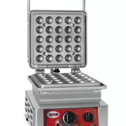 GMG - Waffeleisen Lokmia-D - 1x (Ø25 X 3,5cm X 1,7cm/3,4cm) - Wechselbare Backplatte & Einfache Montage - 50° Bis 300°C -Leichte Reinigung