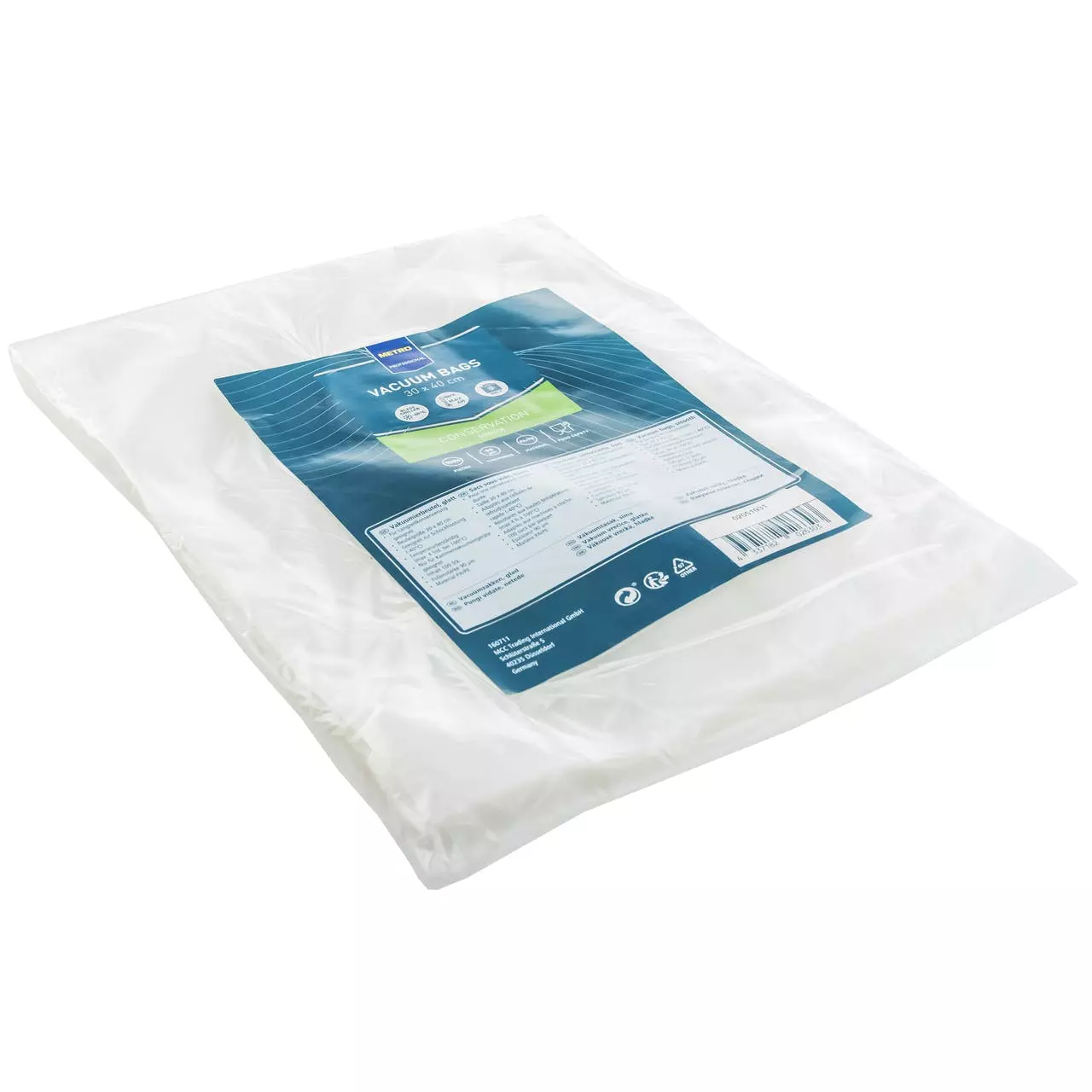 Metro-professional METRO Professional Vakuumbeutel, PA / PE, 40 X 30 Cm, Dicke: 90 µm, Beständig Bis 100°C Für Max. 4h, Geeignet Für Sous-Vide Garen, 100 Stück – Bild 6