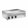 Gastro-inox GI 650 HP Elektrischer Grillplatte 2/3 Glatt / 1/3 Gerippt Verchromt, 100cm
