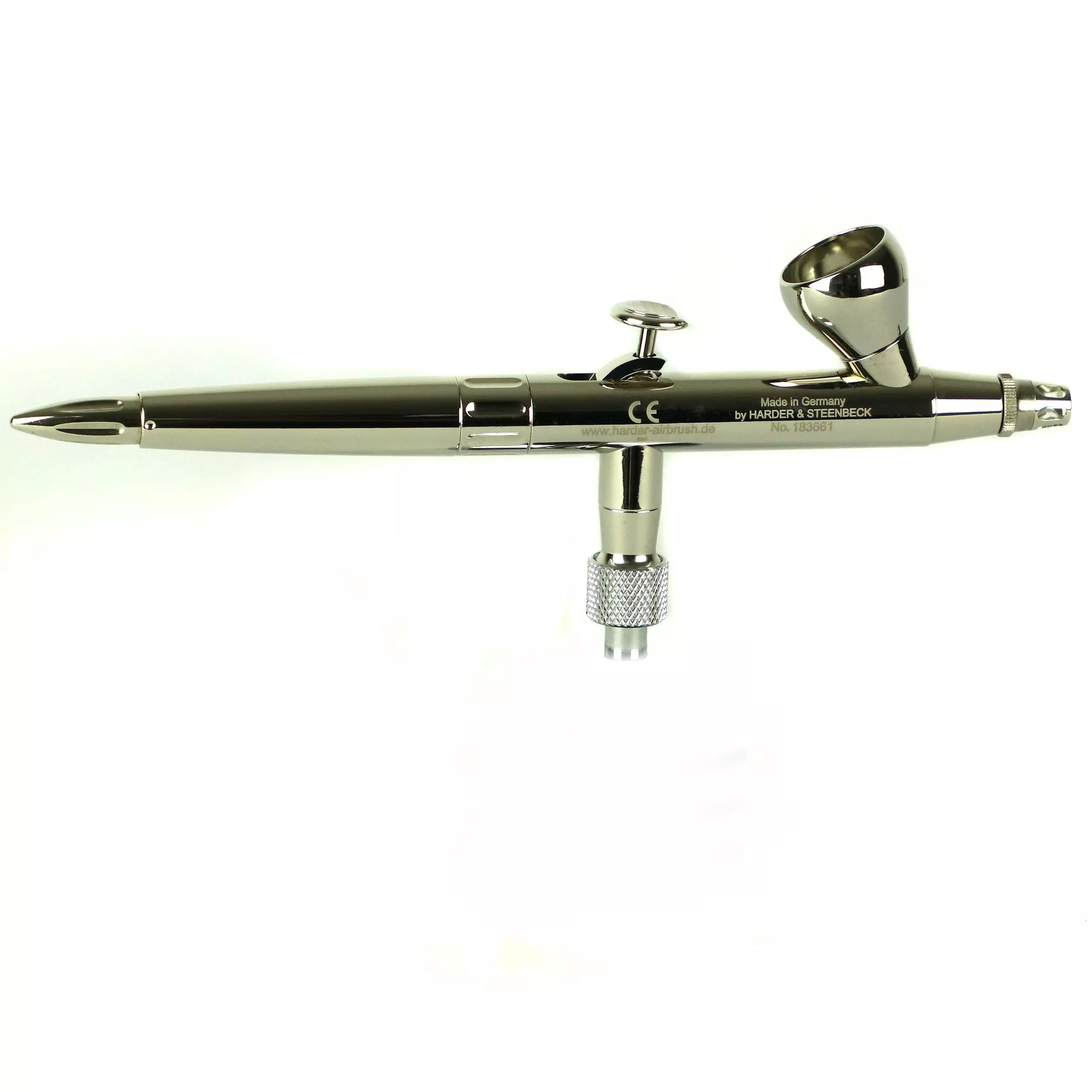 Null Komplett Airbrush Set Airbrushpistole Evolution Silverline Kompressor Sparmax - Image 7